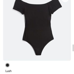 Black Off-Shoulder Womens One Piece